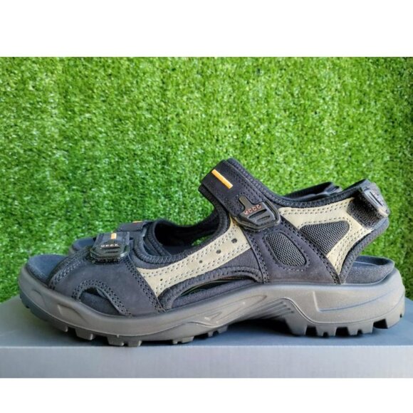 NIB MEN’S ECCO YUCATAN BLACK WATER SANDALS - 069564-50034 main image 6